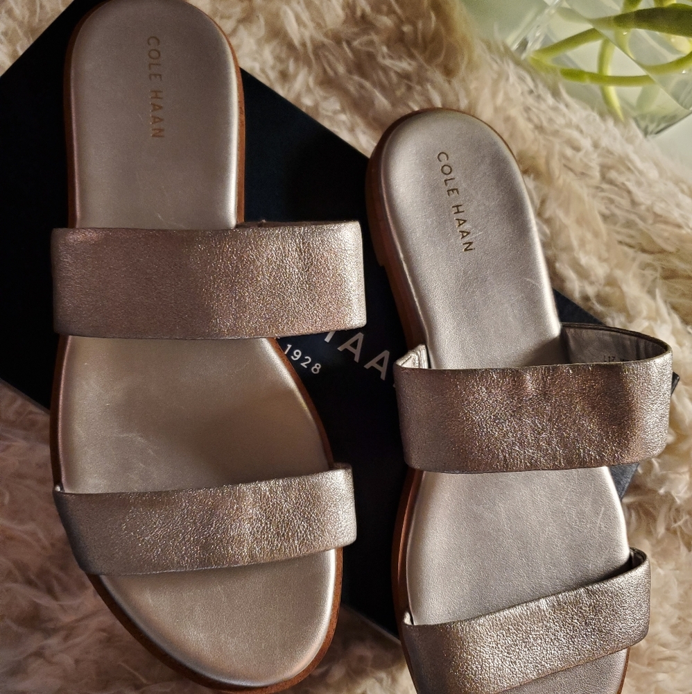 Silver Cole Haan Findra Sandal II